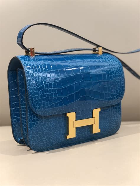 hermes constance bag crocodile.